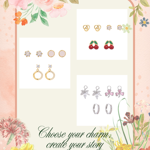 Multi Earrings & Charm Necklaces