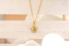 Stellar Gold Pendant, by forest jewelry Singapore